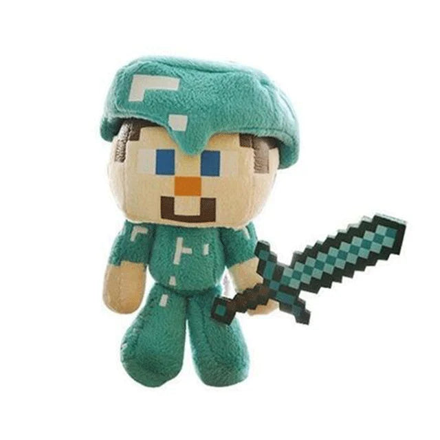 Peluches de Minecraft – Warden, Wither, Axolotl y Más (16-30cm)