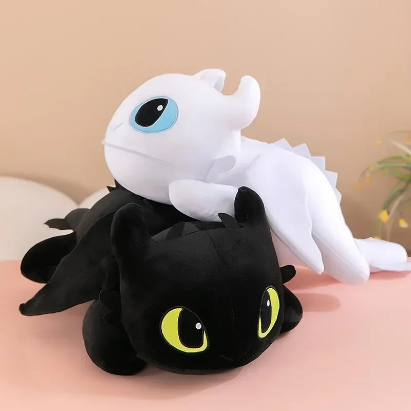 Chimuelo y Furia Luminosa – Peluches de Cómo Entrenar a Tu Dragón (Pack de 2)