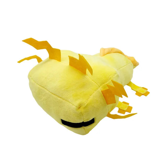 Ajolote Azul, Rosa o Amarillo – Peluche Minecraft