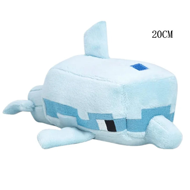 Peluches de Minecraft – Warden, Wither, Axolotl y Más (16-30cm)