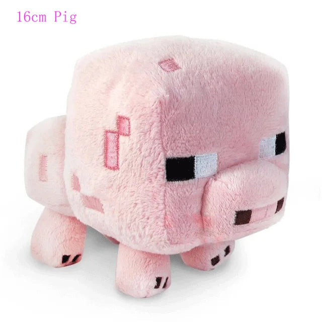 Peluches de Minecraft – Warden, Wither, Axolotl y Más (16-30cm)