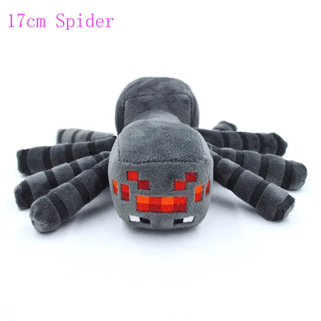 Peluches de Minecraft – Warden, Wither, Axolotl y Más (16-30cm)