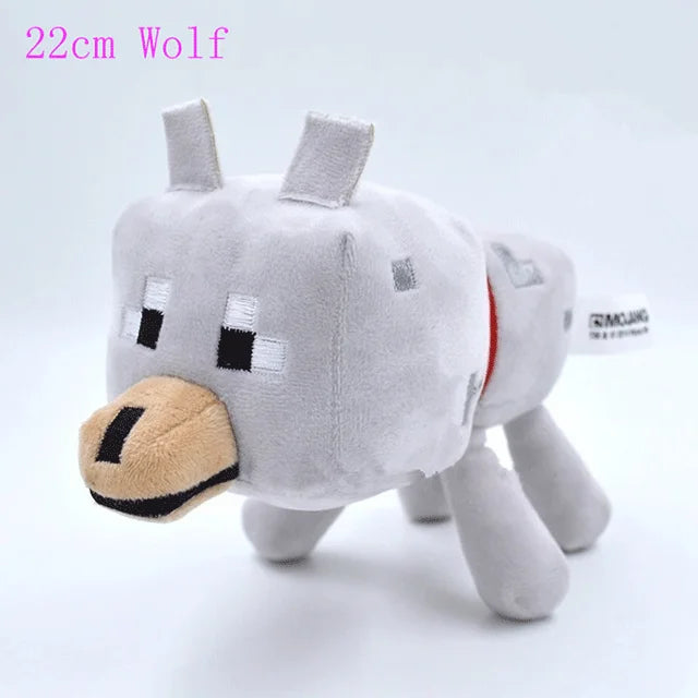 Peluches de Minecraft – Warden, Wither, Axolotl y Más (16-30cm)