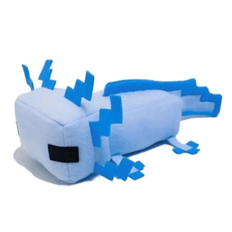 Ajolote Azul, Rosa o Amarillo – Peluche Minecraft