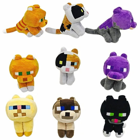 Gatos de Minecraft – Peluches (5 Modelos)